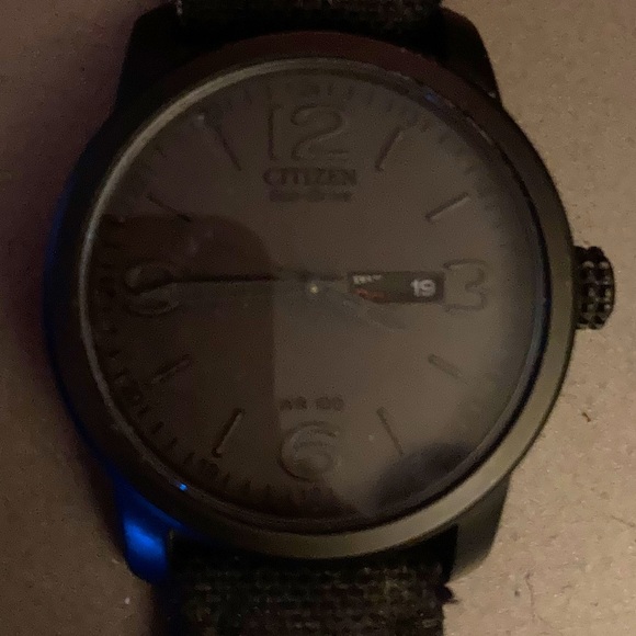 All black Citizen Watch - Picture 2 of 4